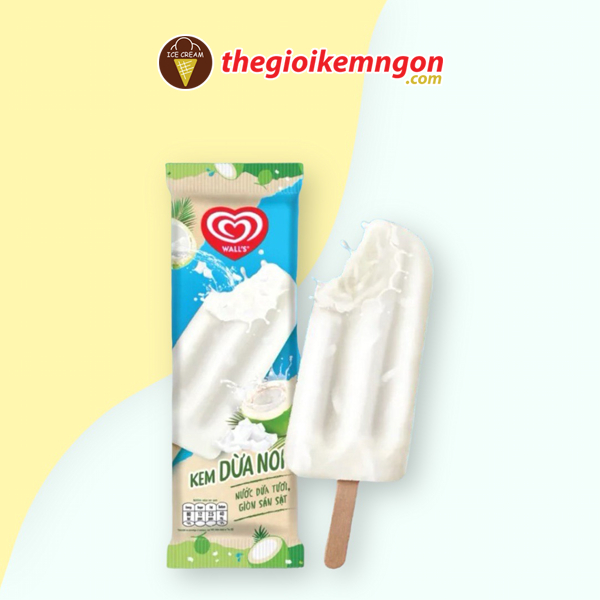 Kem dừa non Wall's Asian Delight Coconut (60ML)
