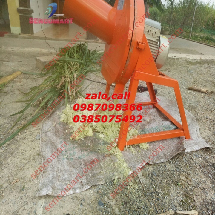 Máy Băm Chuối Nguyên Cây.Máy Xay Chuối Mịn Trộn Cám Cho Gà Vịt