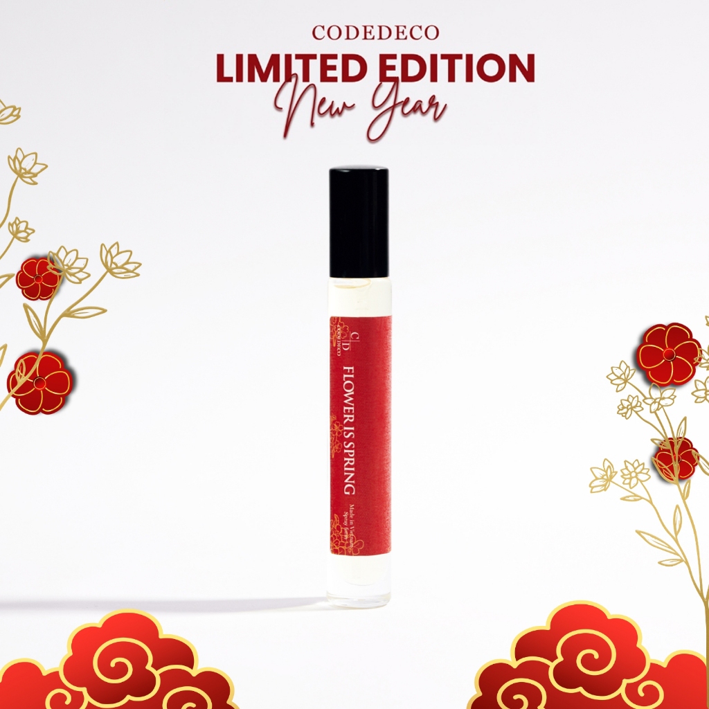 Tinh dầu nước hoa CODEDECO Flower Is Spring 10ml dạng xịt