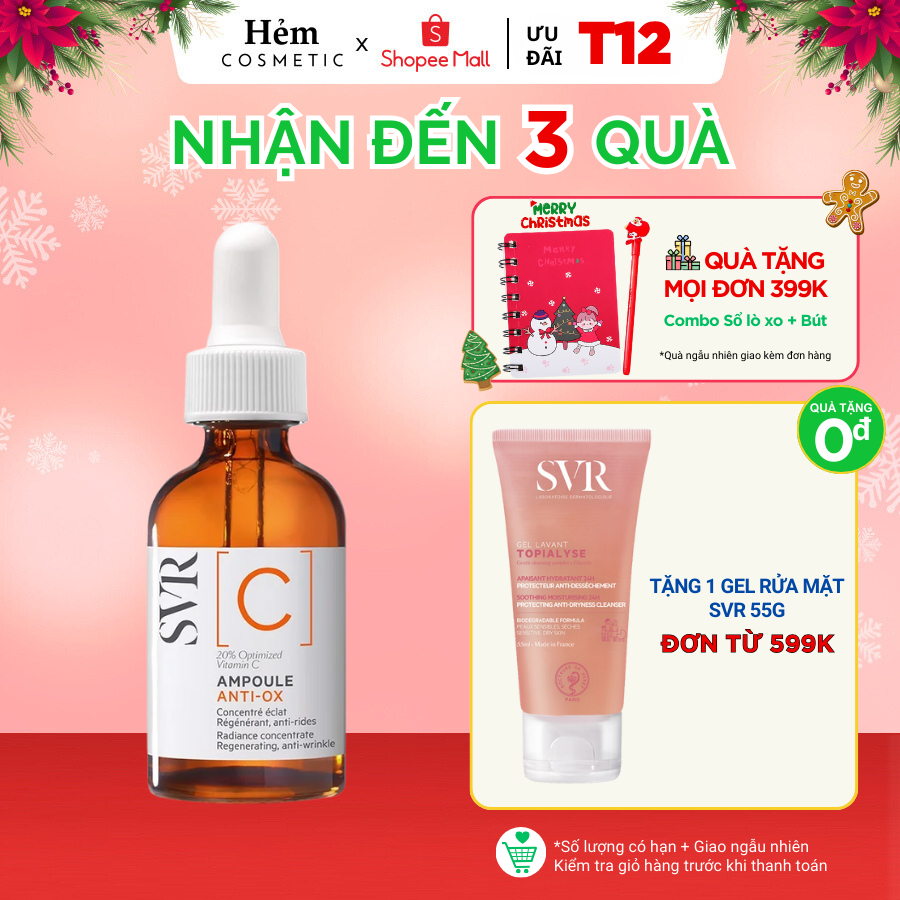 Ampoule Anti-Ox 30ml - Hẻm Cosmetic