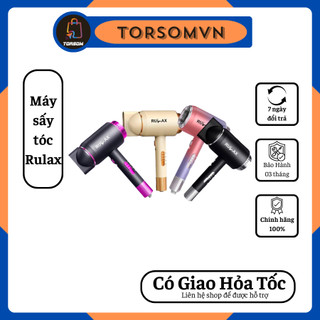 Máy Sấy Tóc 2 Chiều Nóng Lạnh RULAX, Chống Xơ Rối Tóc Bằng Công Nghệ ION Âm - BẢO HÀNH 6 THÁNG