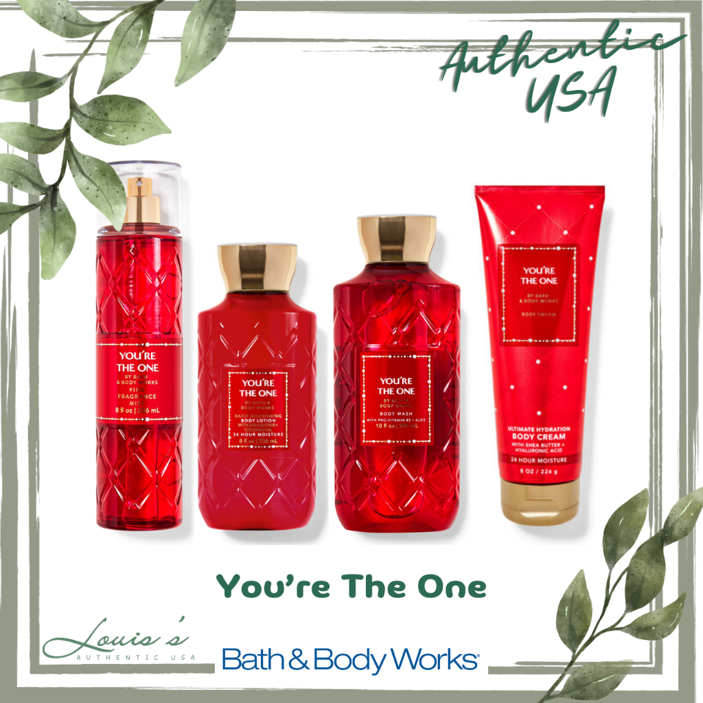 [ Full size ] YOU'RE THE ONE - Body mist | Lotion | Shower - Trọn bộ chăm sóc cơ thể Bath & Body Works