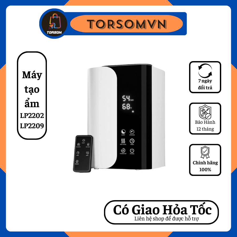 Máy Tạo Ẩm Phun Sương LP2202 / LP2209 (Diệt Khuẩn Nước Bằng Tia UV)
