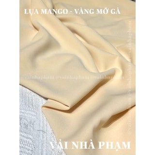 VẢI LỤA MANGO MÀU-KHỔ 1.5M-VẢI NHÀ PHẠM