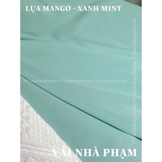 VẢI LỤA MANGO MÀU-KHỔ 1.5M-VẢI NHÀ PHẠM