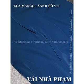 VẢI LỤA MANGO MÀU-KHỔ 1.5M-VẢI NHÀ PHẠM