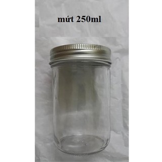 Hũ thuỷ tinh đựng mứt