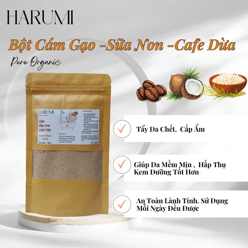 Bột Cám Sữa Non Cà Phê Dừa