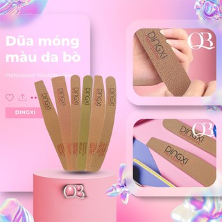 Dũa móng giả da bò Dingxi dũa tạo form móng, dũa phá gel, phá bột