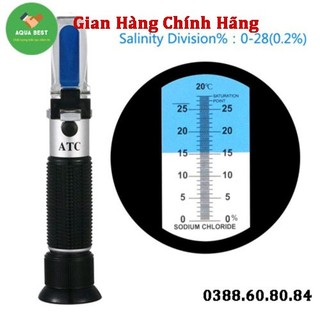 [Chính Hãng] Máy đo độ mặn - Khúc xạ kế đo độ mặn 0 - 28%
