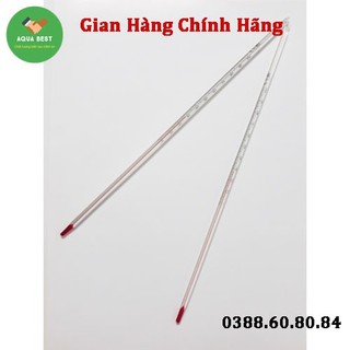 Cây đo nhiệt độ nước, nhiệt kế thủy tinh 0-100, 0-200 độ c