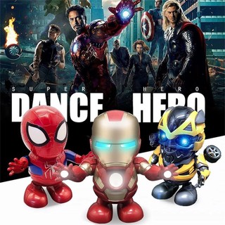 Đồ chơi robot dance hero nhảy múa vui nhộn có nhạc, đèn cho bé