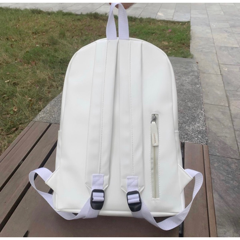 Balo chất liệu da PU dày dặn CMS 2 phối màu basic 🌼 HÀNG CÓ SẴN Da PU | BigBuy360 - bigbuy360.vn