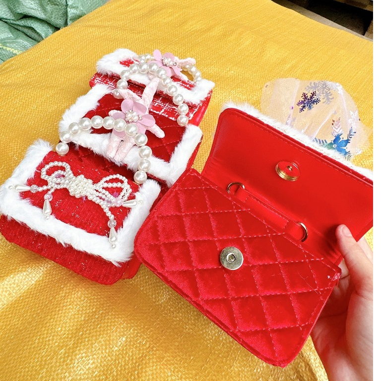 Túi đeo, đựng lì xì cho bé gái quai ngọc nhiều mẫu xinh xắn , đáng yêu