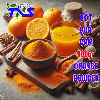 100g Bột quả cam sấy thăng hoa Công Thiên Phát - Nông sản Long An