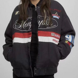(Chính Hãng) Áo Khoác Bomber Pull and Bear Chính Hãng Style Race Club | Jan.Authentic |