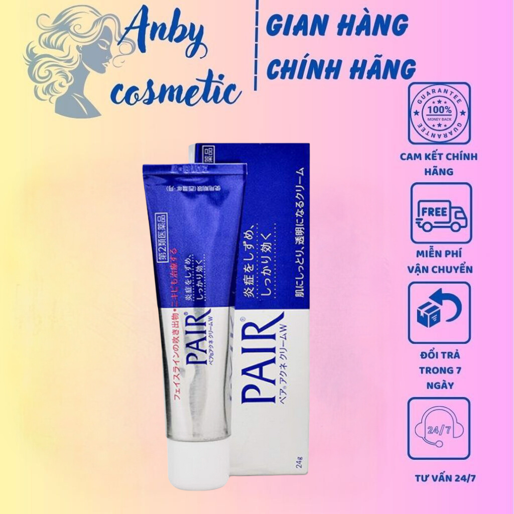 Kem ngừa mụn Pair Acne W Cream Nhật Bản
