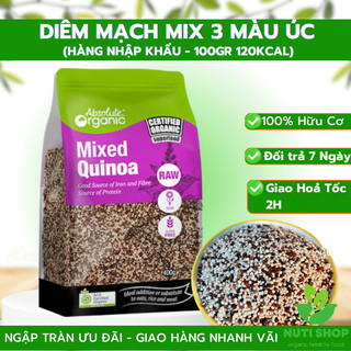 Hạt diêm mạch Quinoa Mix Organic 400gram của Úc