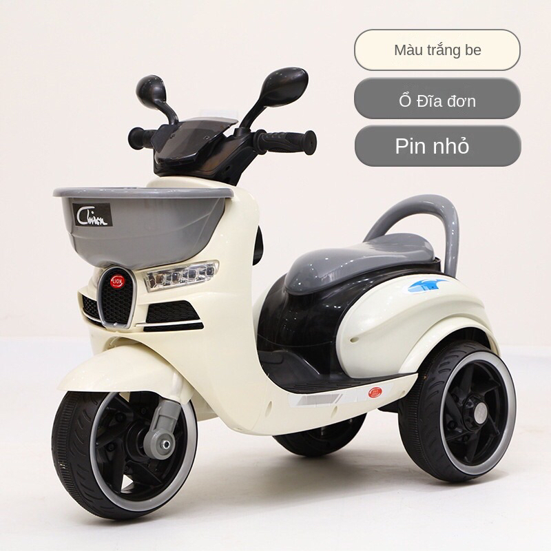 Xe máy điện ba bánh cho bé