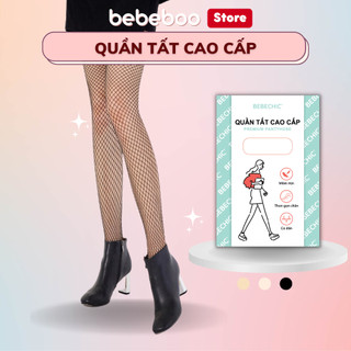 Quần tất lưới mắt to co giãn cao cấp bebechic qt02
