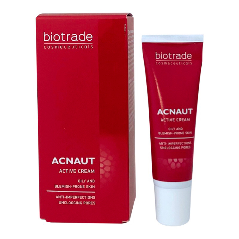 Kem mụn Biotrade Acnaut Active Cream 5ml và Lotion 10ml