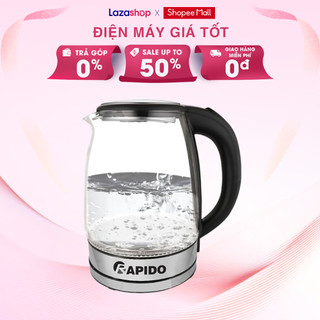 Bình đun siêu tốc Rapido 1.8 lít RK1818  - Hàng chính hãng