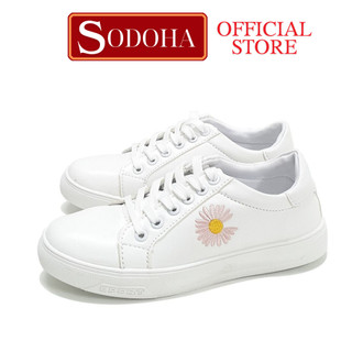 Giày thể thao nữ SODOHA họa tiết hoa cúc -A12