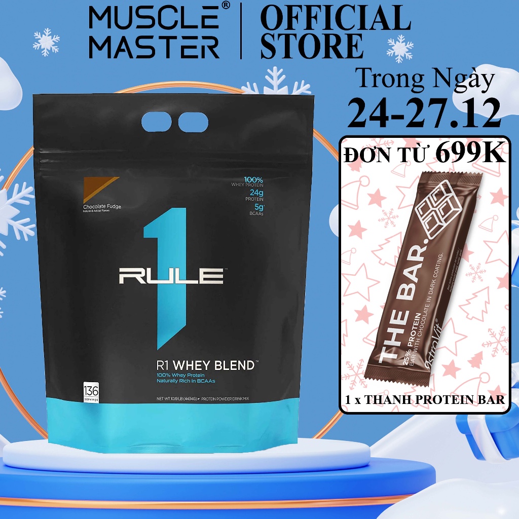 Thực Phẩm Bổ Sung Rule 1 Blend 4.5Kg