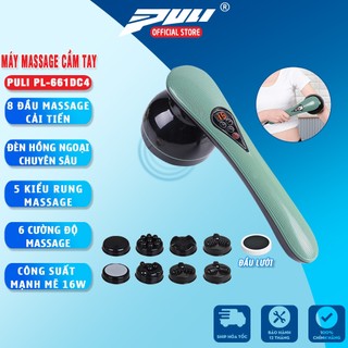 Máy massage cầm tay pin sạc 8 đầu PULI PL-661DC4 - Điện tử