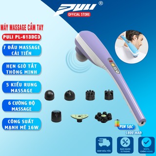 Máy massage cầm tay 7 đầu puli pl-613dc3 chính hãng