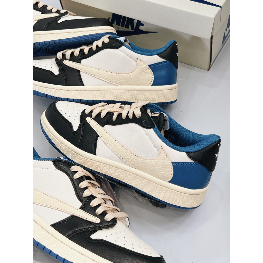 Giày Travis Scott x Air Jordan 1 Low OG SP ‘Black Phantom’ DM7866-001 - BẢN CAO CẤP FULLBOX, Jordan_Low Travis Scott