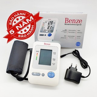  Máy đo huyết áp điện tử Bắp tay Benze BP1304 - Đo đo nhịp tim - Tiêu chuẩn WHO - Bảo hành 5 năm