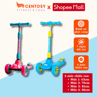 Xe scooter trẻ em cao cấp s2 - có đèn phát sáng, hình bắt mắt