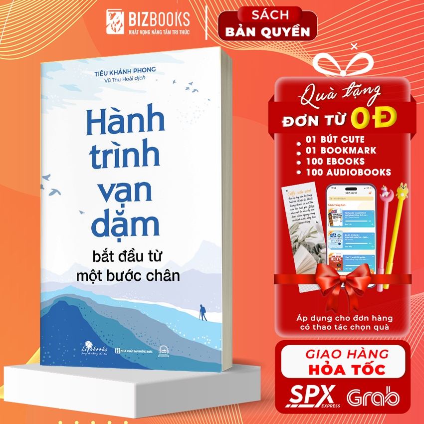 Sách Hành Trình Vạn Dặm Bắt Đầu Từ Một Bước Chân - Bizbooks