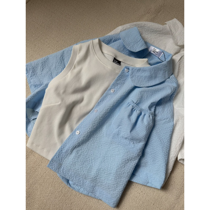 Áo sơ mi croptop Rainbow 18made ✿ 𝐁𝐲 𝐄𝐢𝐠𝐡𝐭𝐞𝐞𝐧 𝐀𝐠𝐚𝐢𝐧