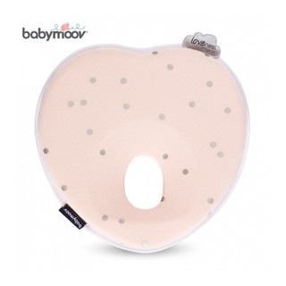 Gối lõm chống bẹp đầu cho bé sợi bột ngô , thoáng khí, mềm mại, thấm hút - babymoov chính hãng