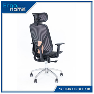 Ghế xoay văn phòng Công Thái Học Vchair LinoChair thiết kế lưới thoáng mát - ERGOHOME