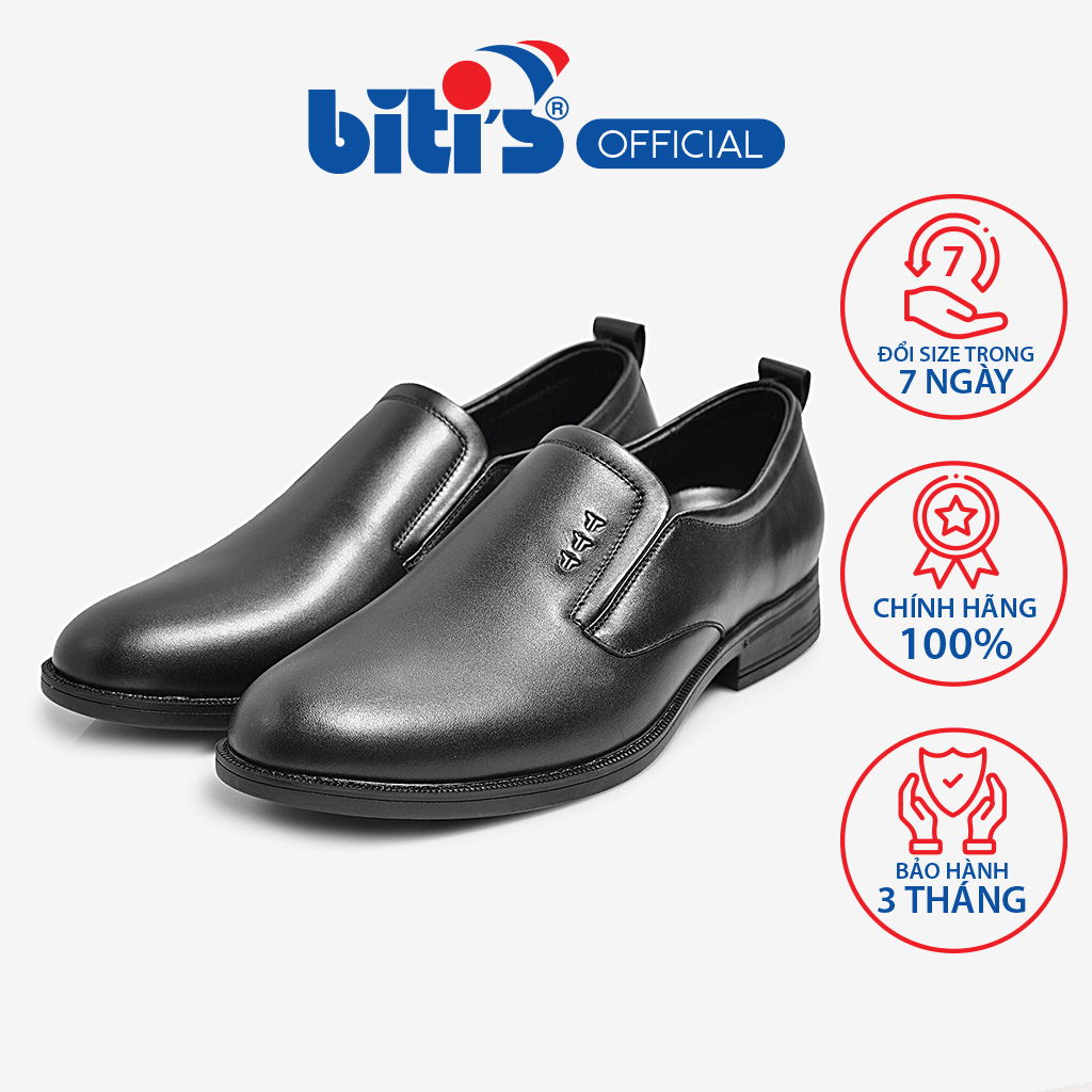 [KG CÓ SIZE ĐỂ ĐỔI]Giày Tây Nam Biti's BVM001688DEN ( Đen)