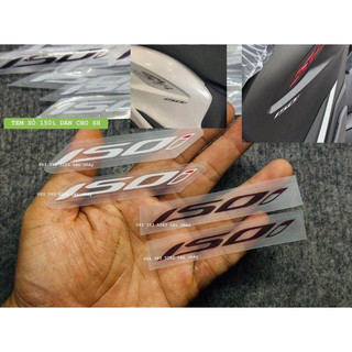 Tem số 150i cao cấp dán ốp sườn sh