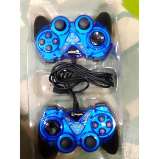 Bộ tay cầm chơi game đôi cho pc/laptop cổng usb 2.0 cho 2 người chơi l2000