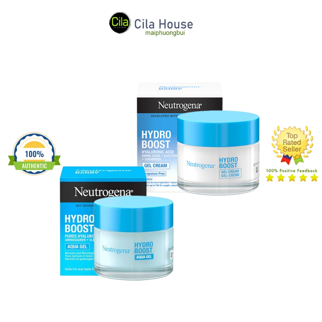 Kem dưỡng Neutrogena Water Gel/ Aqua Gel - Gel Cream/ Aqua Cream - Cila House