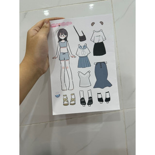 Búp Bê Giấy Thời Trang (4 tờ)