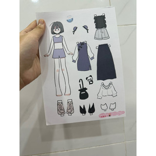 Búp Bê Giấy Thời Trang (4 tờ)