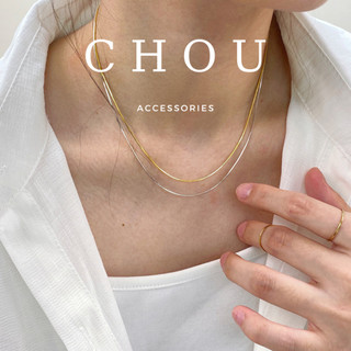 Dây Chuyền, Vòng Cổ Titan Không Đen Gỉ Sợi Mì Basic | CHOU ACCESSORIES |