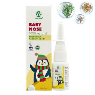 Xịt mũi kháng khuẩn cho bé Matara Baby Nose (Chai 10ml)