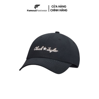Nón converse chuck 70 signature baseball hat black 10023831-a01 - hàng chính hãng