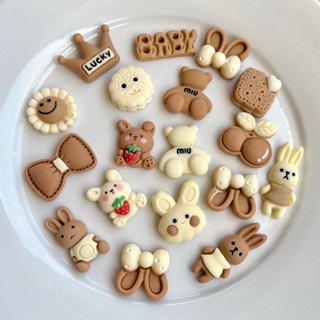  Jibitz Gấu Nâu - hình gắn cực cute siêu xinh  hình ngẫu nhiên  