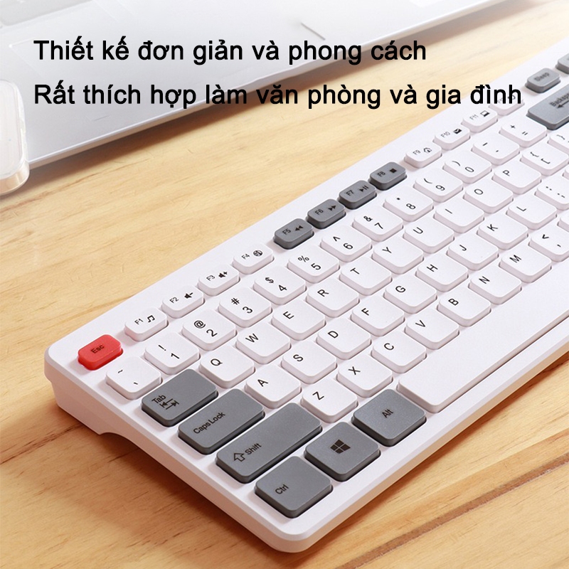 Bộ Bàn Phím Và Chuột Không Dây Acer OAK920 Nút Tắt Tiếng Thích Hợp Làm Văn Phòng Công Ty Và Giải Trí | BigBuy360 - bigbuy360.vn