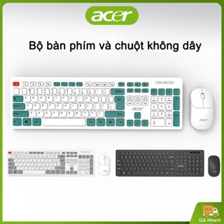 Bộ Bàn Phím Và Chuột Không Dây Acer OAK920 Nút Tắt Tiếng Thích Hợp Làm Văn Phòng Công Ty Và Giải Trí