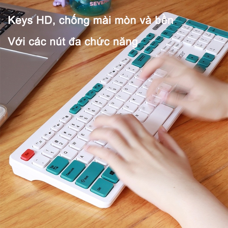 Bộ Bàn Phím Và Chuột Không Dây Acer OAK920 Nút Tắt Tiếng Thích Hợp Làm Văn Phòng Công Ty Và Giải Trí | BigBuy360 - bigbuy360.vn